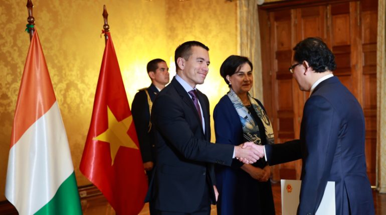 Noboa inicia gira oficial por Brasil, Uruguay y Argentina