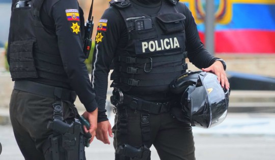 Policía ecuatoriano condenado a más de seis años prisión
