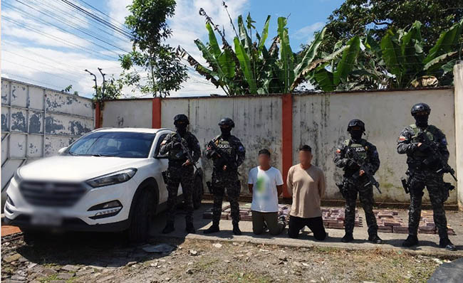 Policía incauta 195 kilos de cocaína en Napo