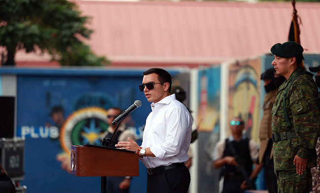 Presidente Noboa inicia el 17 de agosto nueva gira