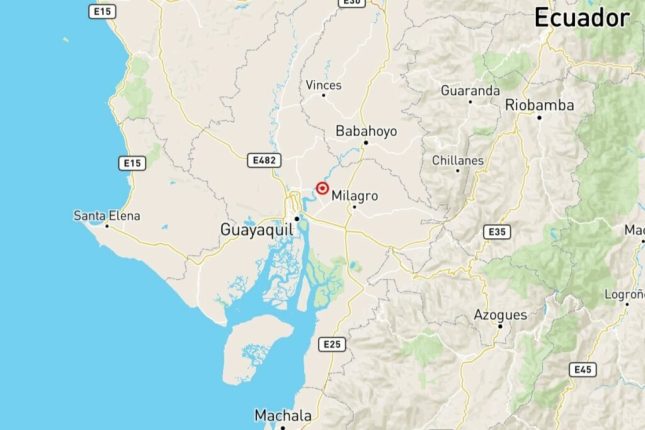 Sismo de 3,3 grados sacudió Samborondón la noche del lunes