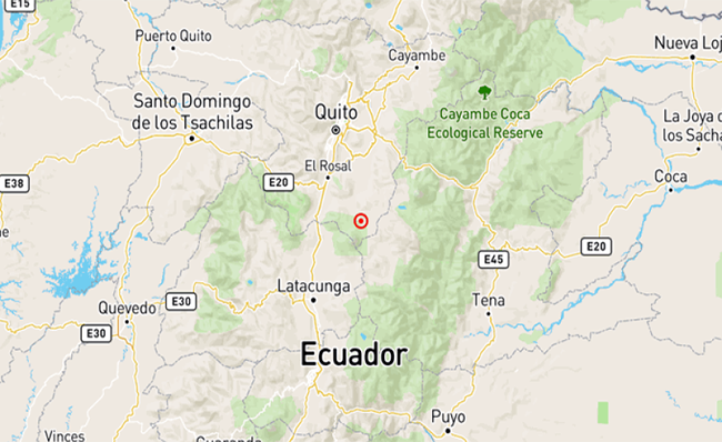 Un sismo de magnitud 4.8 despertó a los habitantes de Machachi