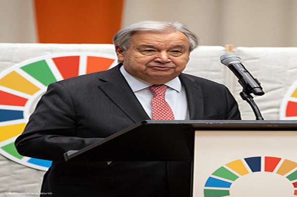 António Guterres, secretario general de la ONU habla sobre Ecuador