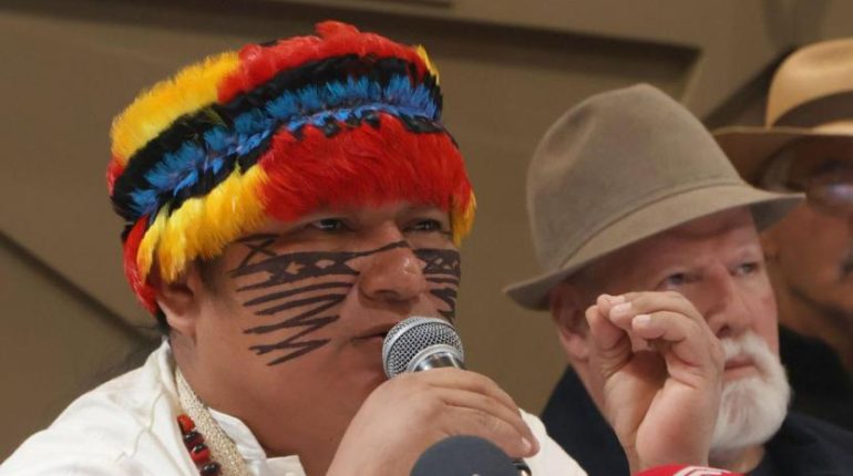 Conaie confirma participación en marcha nacional contra Noboa