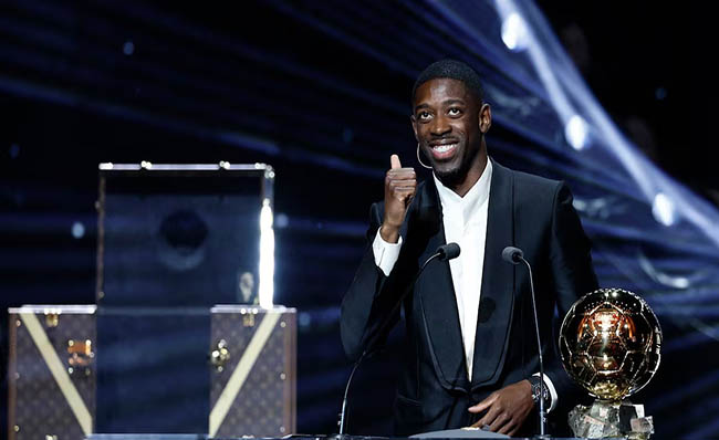¡Dembélé es Balón de Oro!