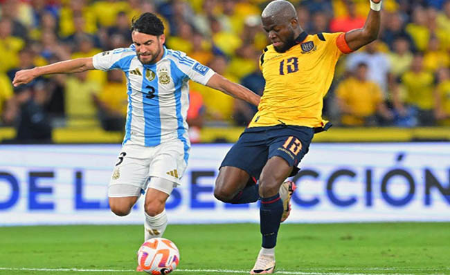 Ecuador venció a Argentina en el Monumental