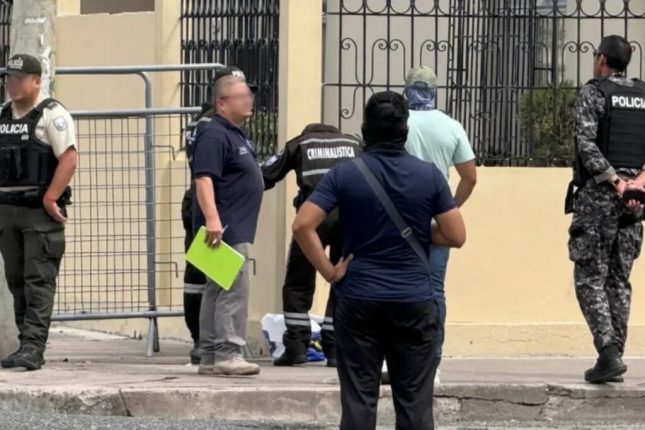 Hallan restos humanos y amenazas cerca de cárcel Machala