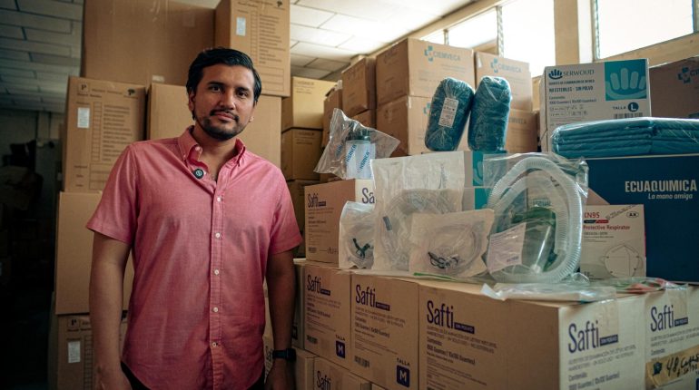 Hospitales de Guayaquil, Durán y Samborondón reciben insumos