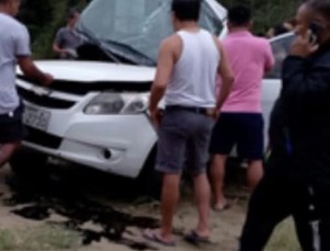 Joselyn Encalada sobrevive milagrosamente tras choque vehicular