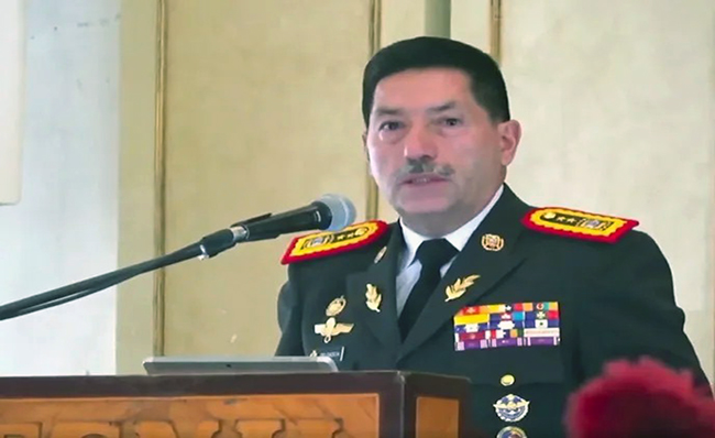 La carrera militar del general Henry Delgado, comandante de las FFAA