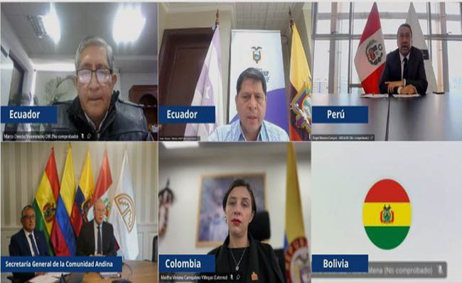 Ministros de Agricultura de la CAN acuerdan fortalecer los sistemas agroalimentarios