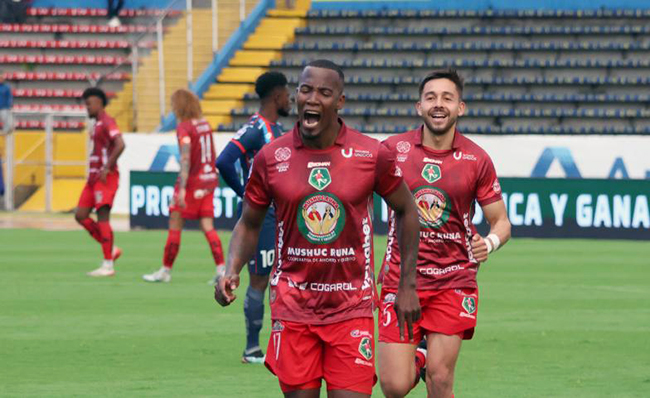 Mushuc Runa golea 5 – 0 a El Nacional en el Atahualpa