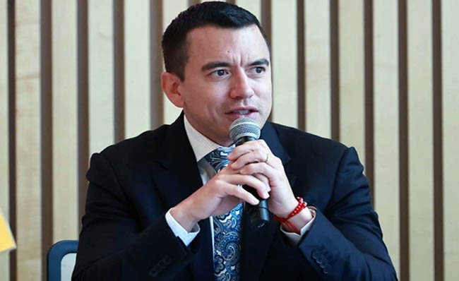 Noboa designa a los ministros de las carteras de Estado fusionadas