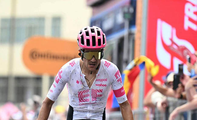 Richard Carapaz termina tercero en el Tour de Luxemburgo