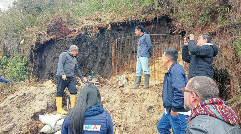 Sinincay avanza con moderno sistema de riego tecnificado