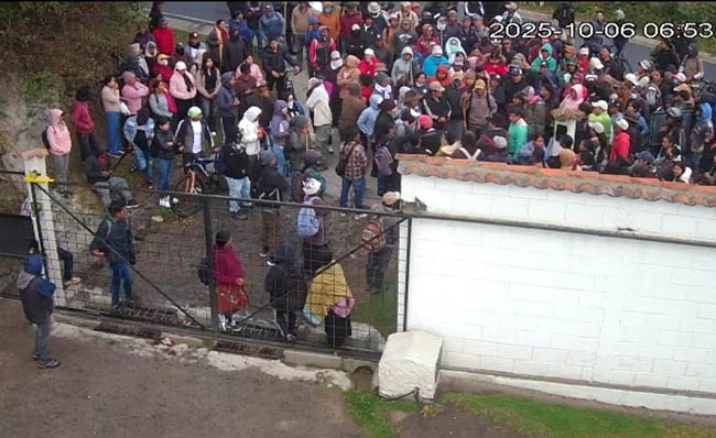 Daniel Noboa cumple una agenda en Pastaza