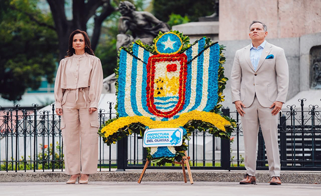 Aguiñaga: “A Guayaquil lo celebramos con obras”