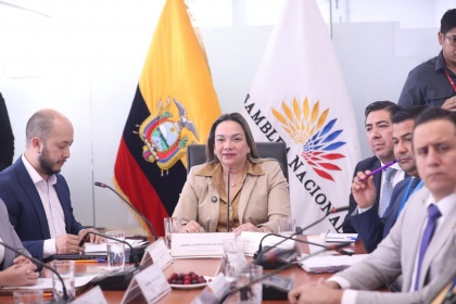 Ángel Chanaguano presenta aportes a Ley Agropecuaria