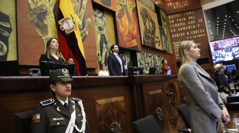 Cinco asambleístas ecuatorianos aún no intervienen en el Pleno