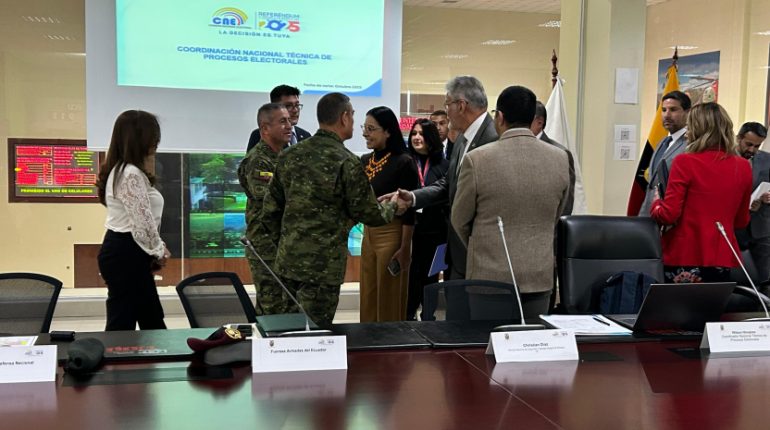 CNE refuerza controles para la consulta popular y referendo