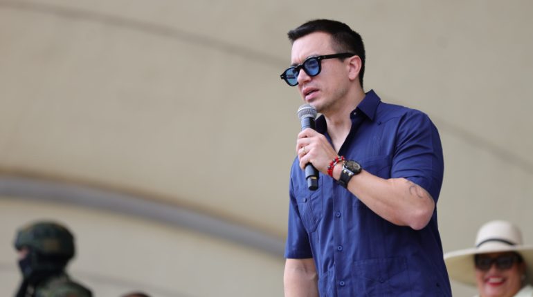 Daniel Noboa regula financiamiento de fundaciones con nuevo decreto