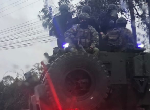 Denuncian uso excesivo de fuerza en corredor humanitario de Imbabura