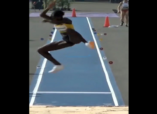 Kiara Rodríguez es tetracampeona mundial: oro y otro récord en salto largo