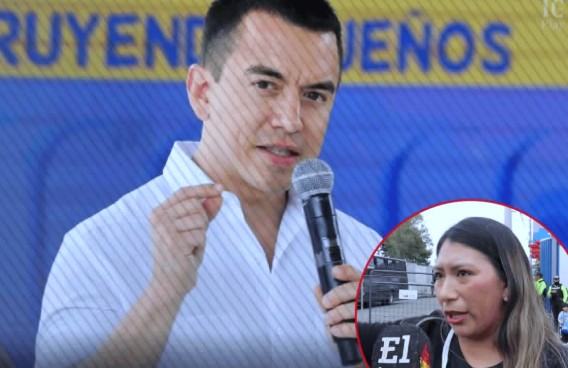 Madre cuestiona a Daniel Noboa por inseguridad y abandono educativo