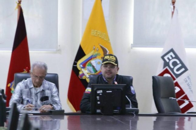 Ministro Reimberg asegura que Quito recuperó la calma tras marchas de la Conaie