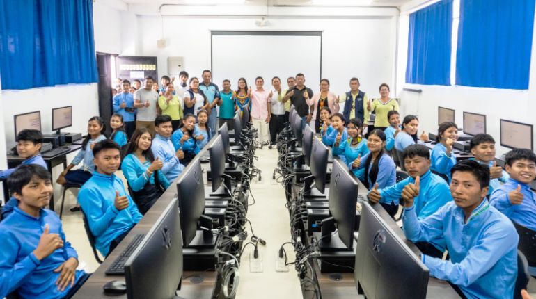 Arajuno recibe USD 61 mil para laboratorio tecnológico