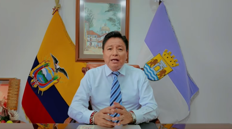 TCE revoca remoción del alcalde de Rumiñahui, Fabián Iza