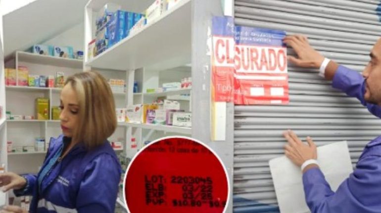 Arcsa decomisa 311 fármacos caducados y sin registro en Cuenca