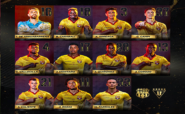 Barcelona y Liga de Quito en el encuentro de la fecha