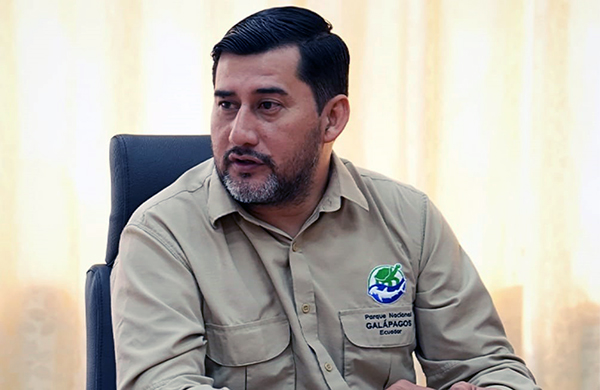 Carlos Ortega nuevo presidente del Consejo de Gobierno de Galápagos