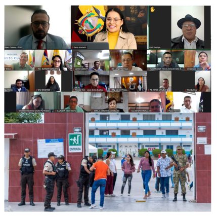 CNE y AME coordinan control del espacio público en recintos electorales