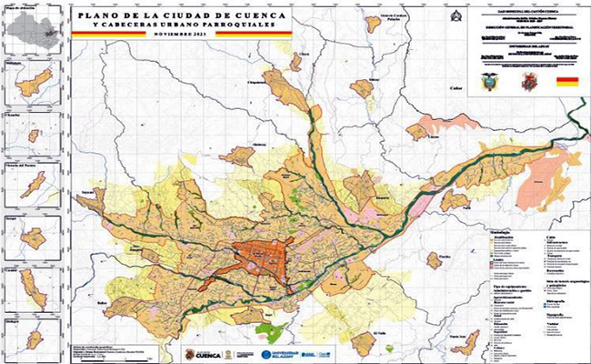 Cuenca cuenta con un nuevo plano oficial