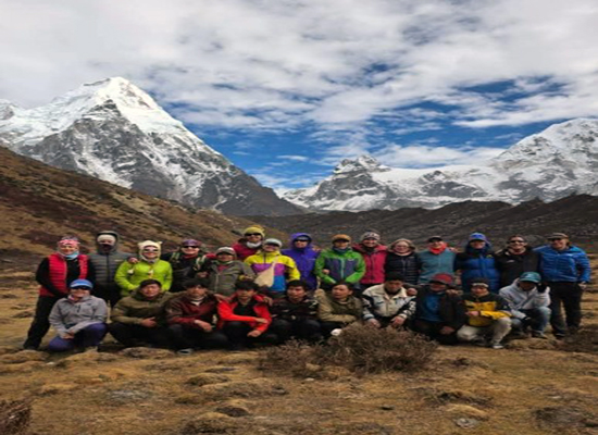 El Trenkkin al Kanchenjunga fue de alto nivel