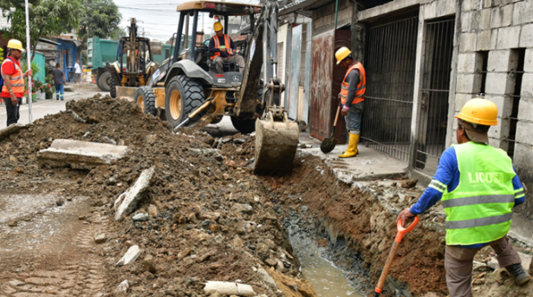 Guayaquil arranca obras de alcantarillado en Pascuales