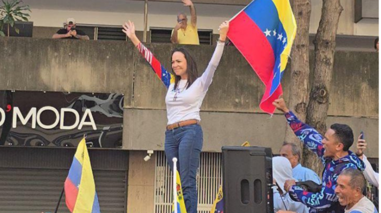 Machado afirma que régimen venezolano vive su final