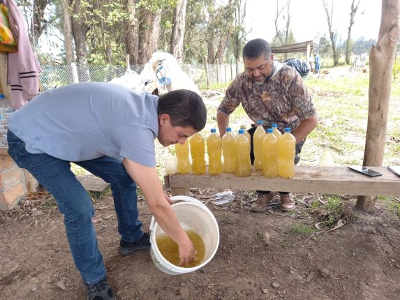MAGP impulsa producción de abono orgánico en hidrogel en Azuay