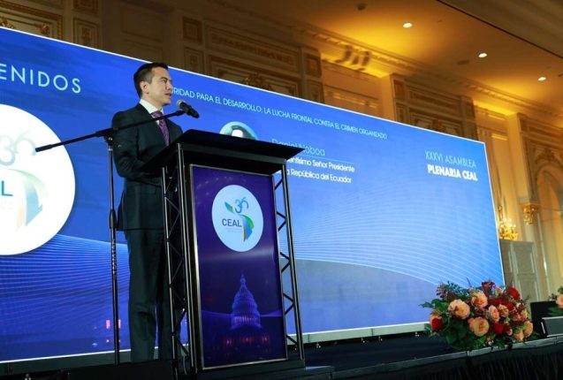 Noboa resalta avances económicos y cooperación internacional