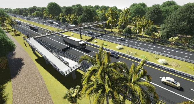 Se inició la ampliación de la vía E25 Río Siete – Huaquillas en El Oro