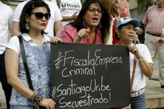 Tribunal colombiano condena a Santiago Uribe a prisión