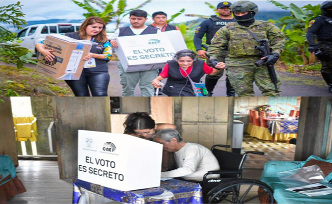 Voto en Casa: 490 beneficiarios sufragaron ayer