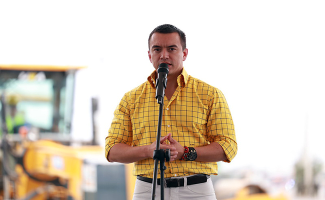 Daniel Noboa en gira por España, Emiratos Árabes Unidos y Noruega