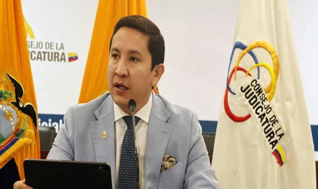 Henry Gaibor renuncia a la Judicatura tras audios que lo involucran en presiones a juez