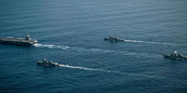 Portaaviones Ford llega al Caribe tras maniobras militares