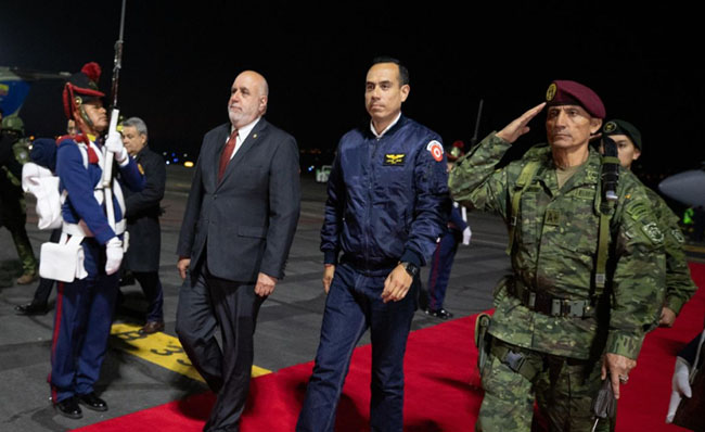 ecuador 221 presidente-de-peru-jose-jeri-llego-para-asistir-a-un-gabinete-binacional-ecuador221.com_.ec_ Presidente de Perú, José Jerí, llegó para asistir a un gabinete binacional