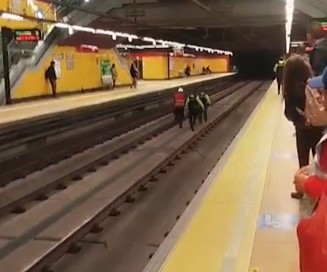 ecuador 221 rescatan-perro-y-gato-en-instalaciones-del-metro.ecuador221.com_.ec- Rescatan perro y gato en instalaciones del Metro