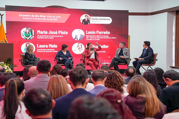 Vicepresidencia impulsa alianzas estratégicas para el desarrollo sostenible